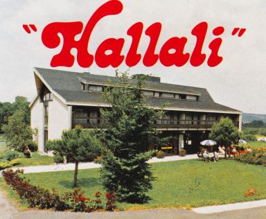 Photo de l'hôtel Hallali en 1980